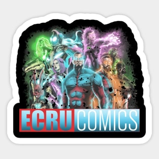 ECRUCOMICS HEROES Sticker